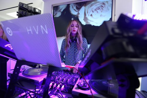 TOKYO, JAPAN - NOVEMBER 20: Harley Viera Newton performs during the opening event for the Michael Kors Ginza Flagship Store on November 20, 2015 in Tokyo, Japan. (Photo by Christopher Jue/Getty Images for Michael Kors)