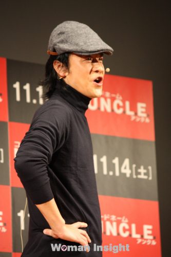 コードネームUNCLE,橋本マナミ,とにかく明るい安村,大山英雄,映画,舞台挨拶,特別試写会