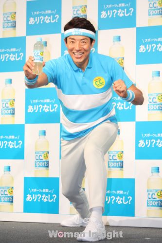 松岡修造,C.C.スポーツ,サントリー,炭酸飲料,新発売