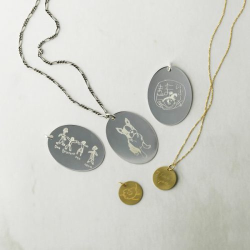 Drawing charm silver￥17,000、K10￥27,000