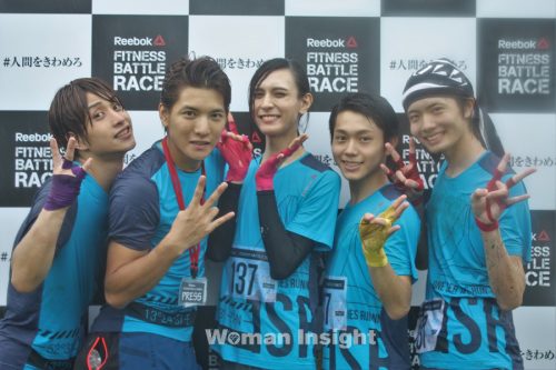 阿部悠真,横山善之,笠井薫明,皇坂明希,ぜんハリ,リーボック,Reebok FITNESS BATTLE RACE