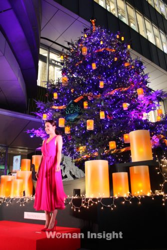 中村アン,渋谷,ヒカエリ,クリスマス,ツリー,点灯式