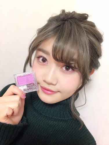 CANMAKE,キャンメイク,パウダーチークス,CanCam it girl,谷山響