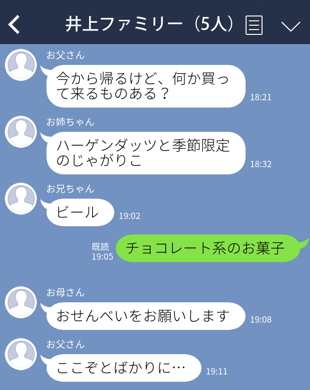 家族のグループlineあるある がおもしろすぎる 珍エピソード
