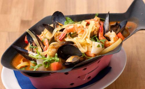 オサカナバル BLEU、魚料理、ブイヤベース