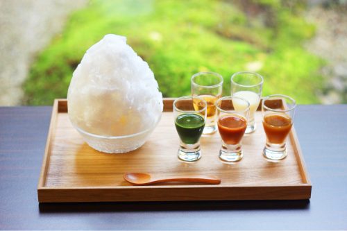 静岡　かき氷　茶氷