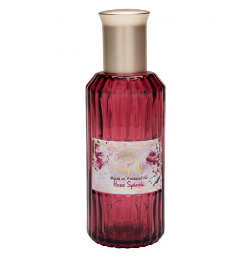 ボディオイル ローズスプラッシュ   100ml 2,963円（税抜）SABON