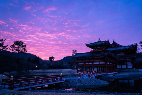 京都の朝
