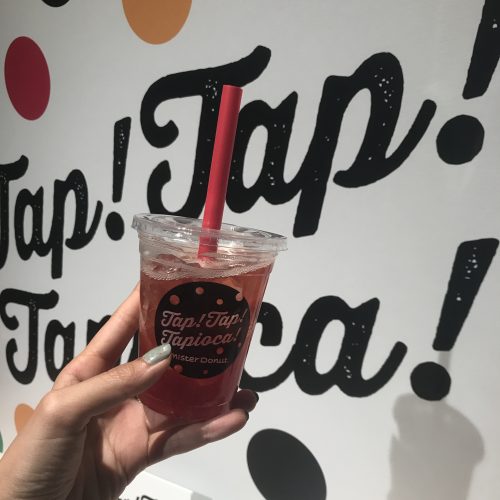 タピオカドリンク　ミスタードーナツ　ミスド