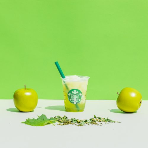 ティバーナTM フローズン ティー 香る煎茶 × グリーン アップル