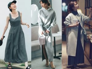 洗練された大人カジュアルに グレーワンピース の最旬コーデ5選 21秋