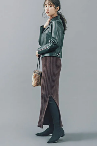 ライダースジャケットコーデ8選 女っぽくもカジュアルにも おすすめの着こなし 秋