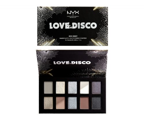 ■【クリスマスコフレ2019】NYX Professional Makeup／ラブ ラスト ディスコ シャドウパレット（￥3,200）