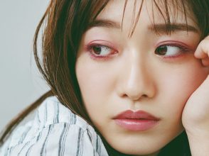 安未　ピンクメイク　how to