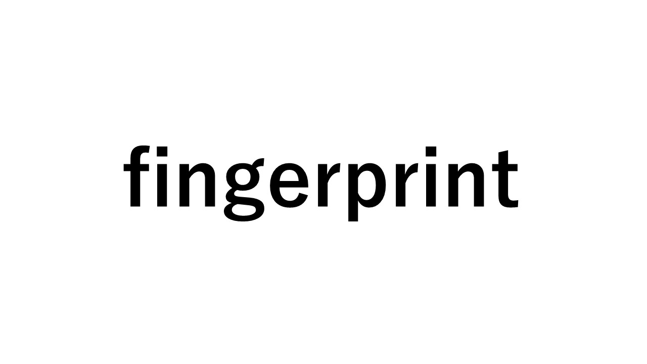 指紋 を英語でどう呼ぶか知ってる 正解は Finger です Cancam Jp キャンキャン