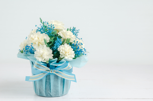 青白の花