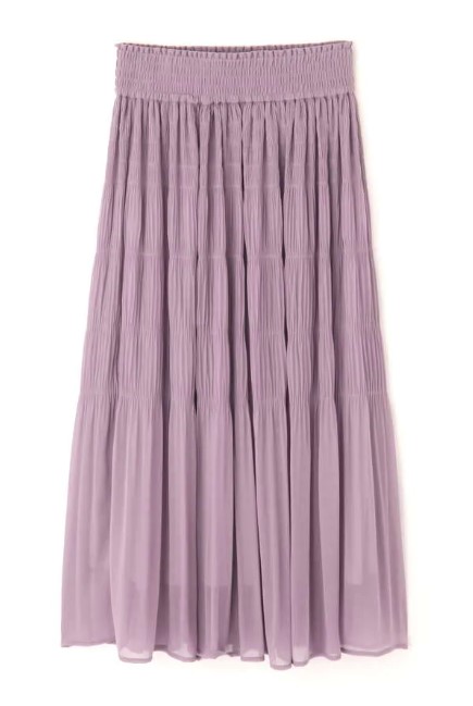 紫スカート