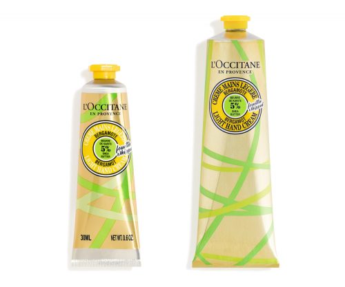 L’OCCITANE（ロクシタン）／テ・アールグレイ スノーシア ハンドクリーム（30mL￥1,400、150mL￥3,400）