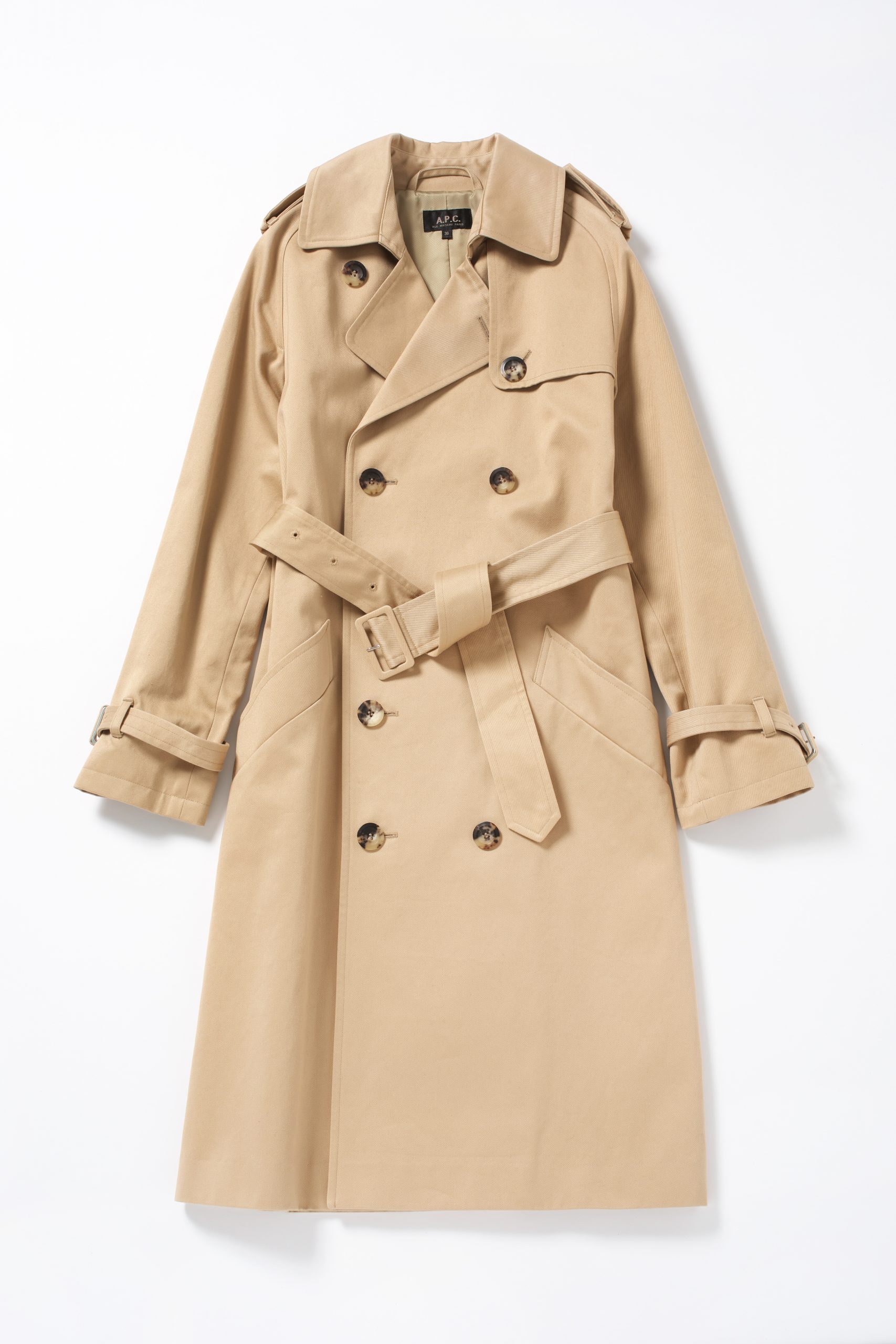 A.P.C. トレンチコート　36　TRENCH VENDEE 20P JPSapc