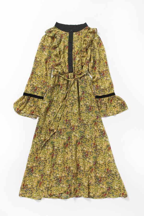 明日なに着る 5 000以下でこのクオリティ Dholicの花柄ワンピが高見えしすぎ Cancam Jp キャンキャン