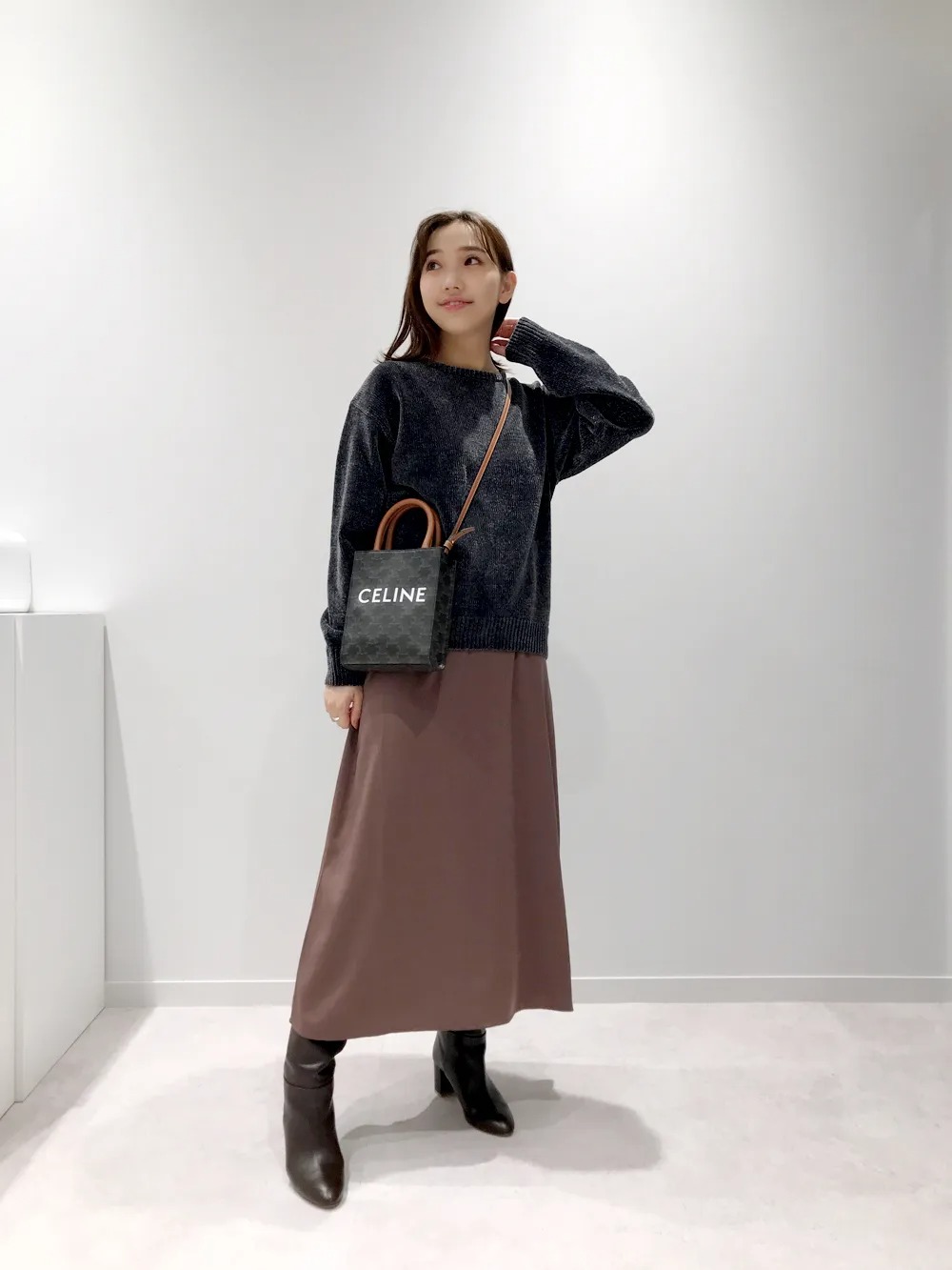 CELINE ミニバーティカルカバ ショルダーバッグ | ochge.org