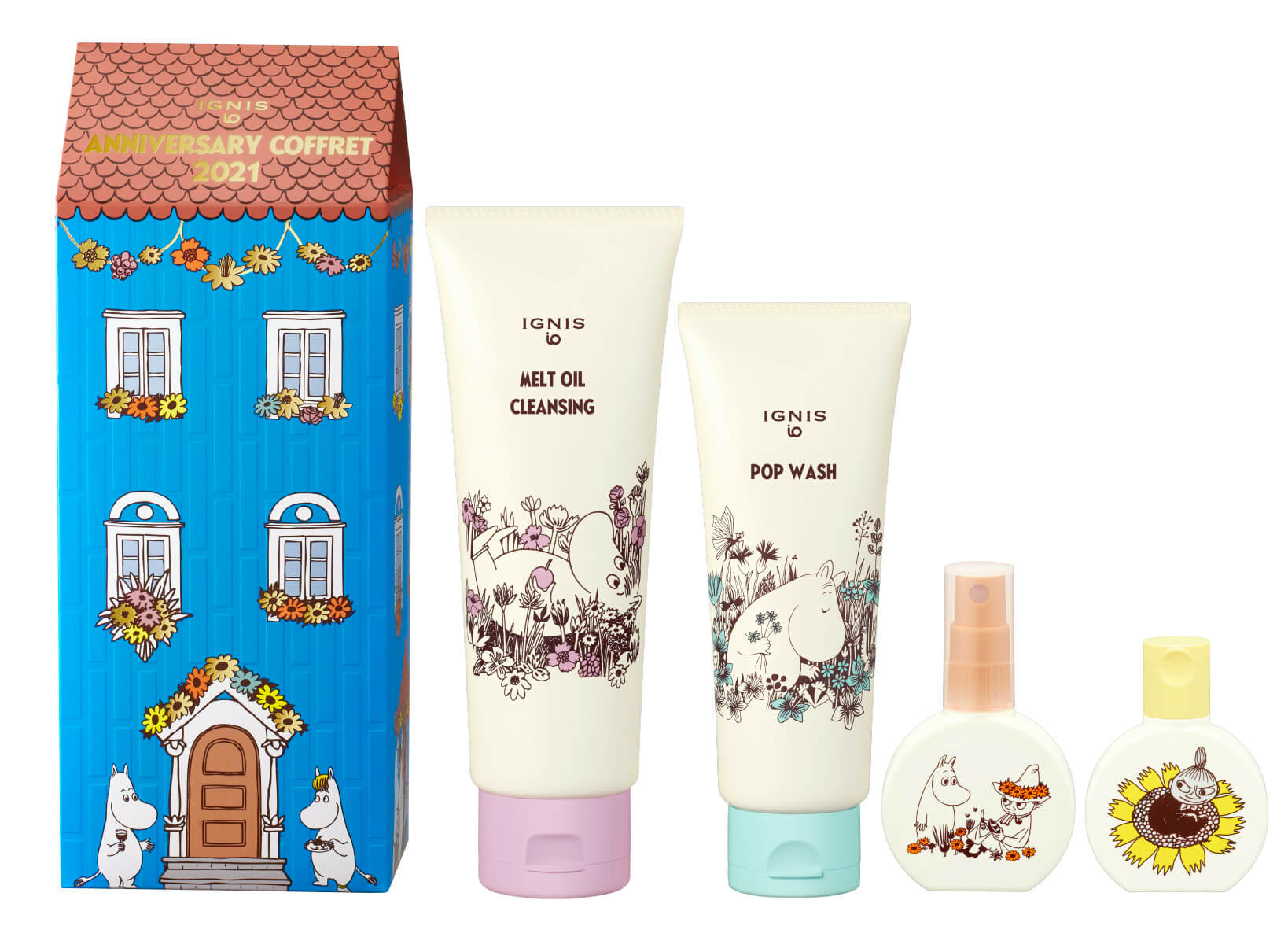 イグニス イオ 1周年記念のムーミンコラボコフレが癒しすぎる Cancam Jp キャンキャン