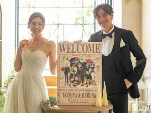 One Piece 好きにはたまらない One Piece Weddingで一生の思い出を Cancam Jp キャンキャン