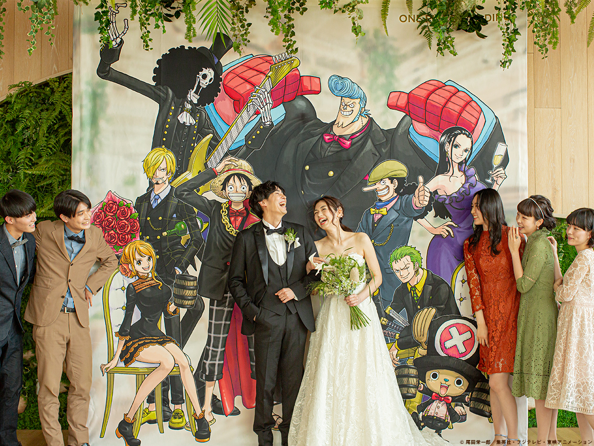 ONE PIECE』好きにはたまらない！ ONE PIECE WEDDINGで一生の思い出を