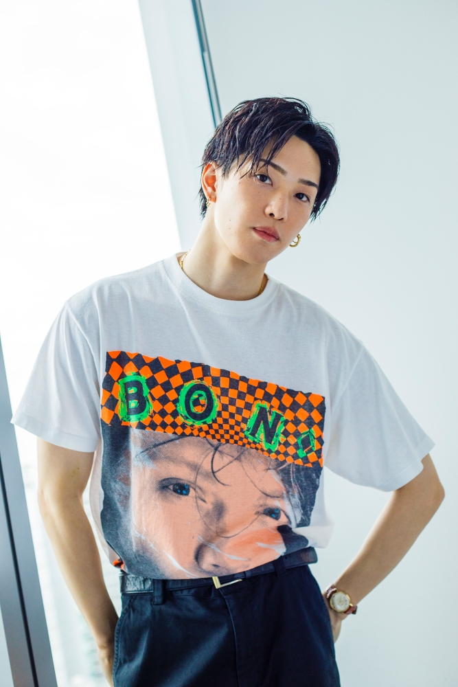 FANTASTICS 堀夏喜 BOT フォトTシャツ ホリナツのカンムリ Tシャツ ...