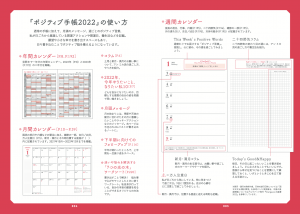 365日幸運体質になれる！】アン ミカ ポジティブ手帳2022の中身