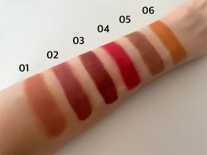 SNIDEL BEAUTY】話題のマットリップを全色レビュー！【2021秋冬