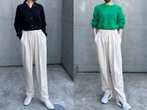 Uniqlo U 新作コーデ】溺愛。このパンツ、スエットなのに洒落すぎて