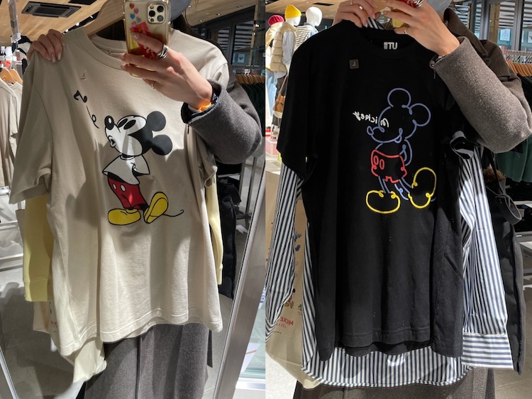 ユニクロ新発売 Utから新作 口笛ミッキー のメンズtが今っぽすぎ 22冬のtシャツコーデ Cancam Jp キャンキャン