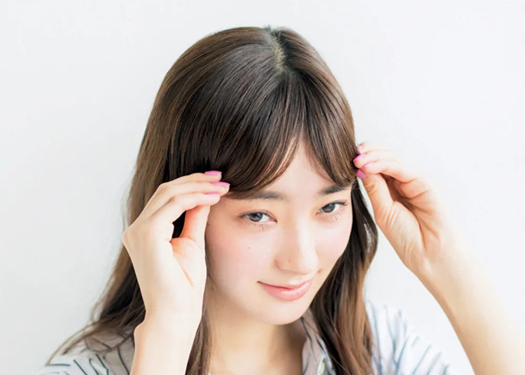 おしゃれな センター分け前髪 特集 基本の作り方 韓国風前髪のコツも教えます Cancam Jp キャンキャン