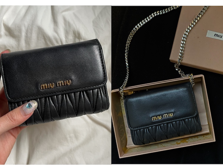 ☆お値下げしました☆ miumiu チェーンウォレット マテラッセ