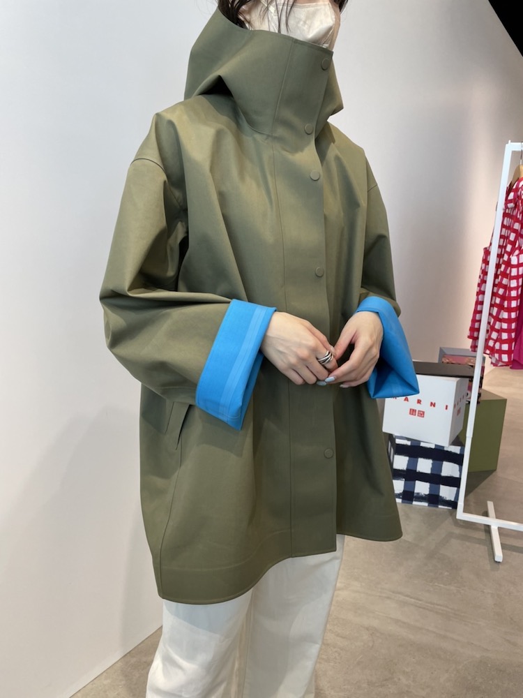 UNIQLO MARNI ブロックテックコート - アウター