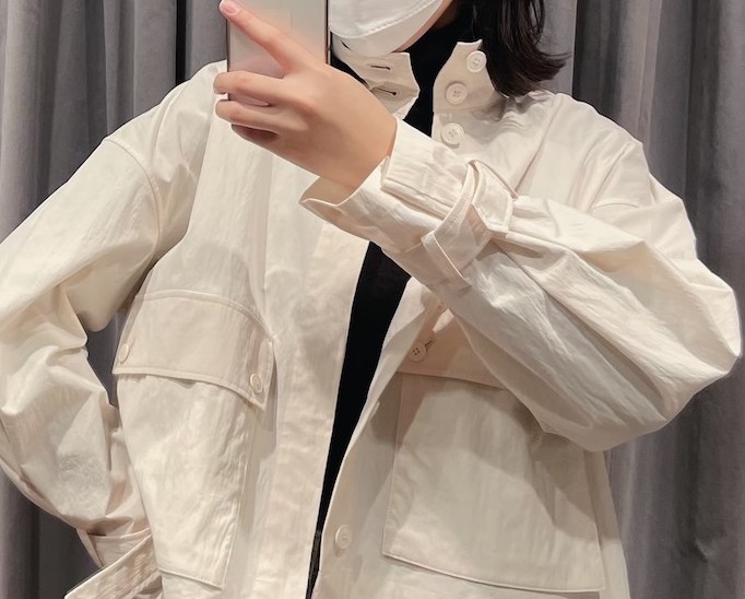 NCV PROJECT WORK JACKETブルゾンジャケット短丈 着画あり