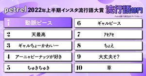 ギャルピ ってどんなポーズか知ってる 22年上半期インスタ流行語大賞 大発表 Cancam Jp キャンキャン