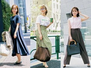 夏 通勤服 何着