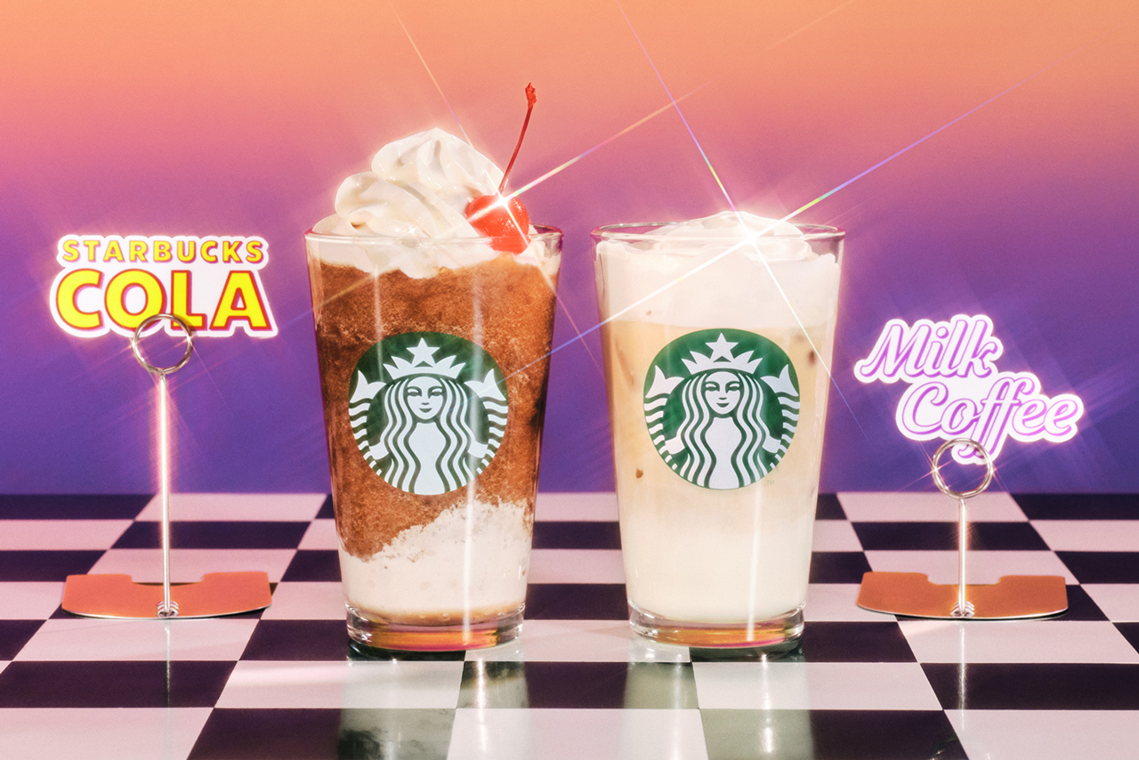 スタバ新作♡レトロアメリカンなコーラフラペチーノが初登場