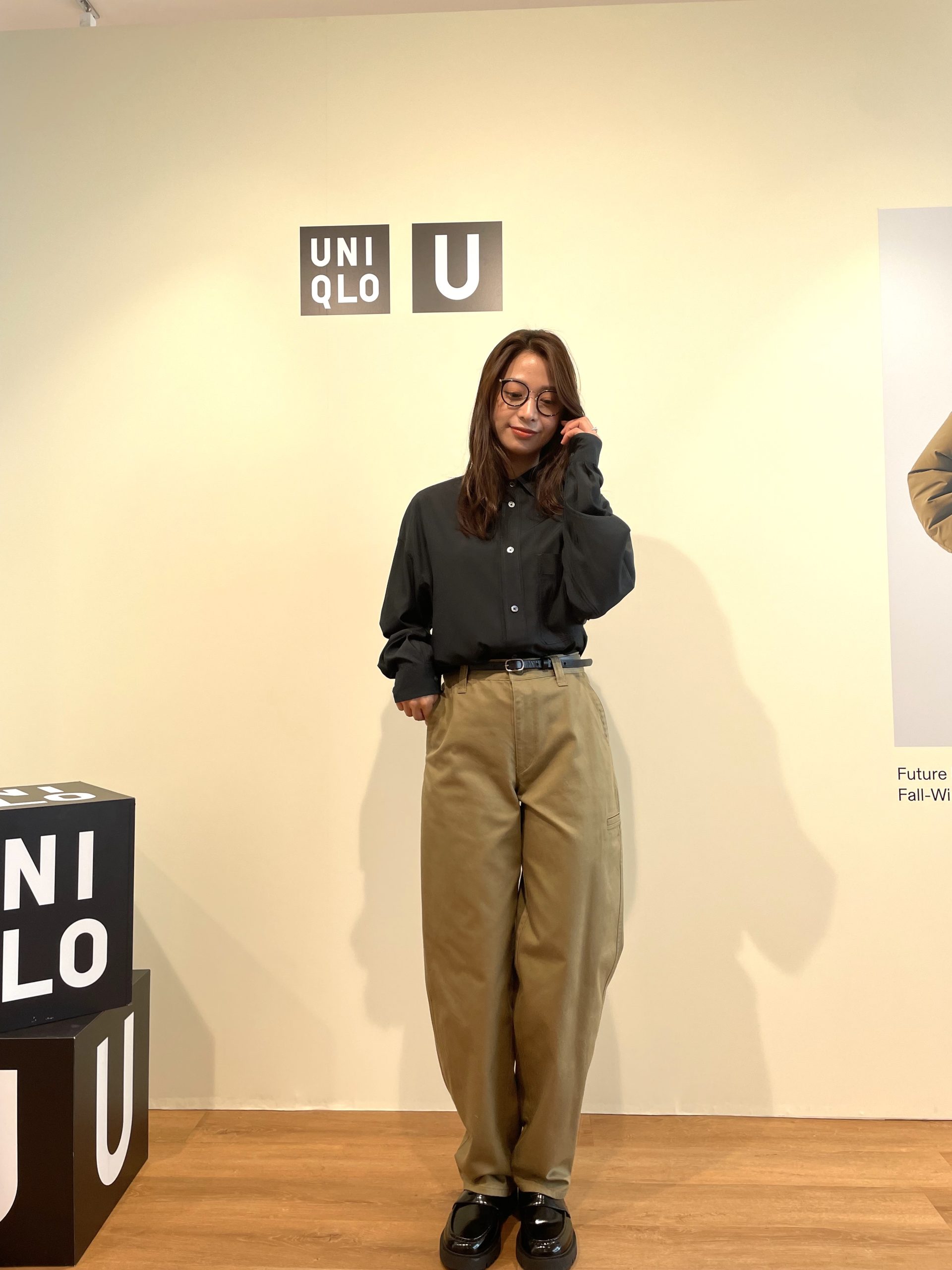 10/6【Uniqlo U】脚が長く見える「チノパン」が、秋のこなれコーデに