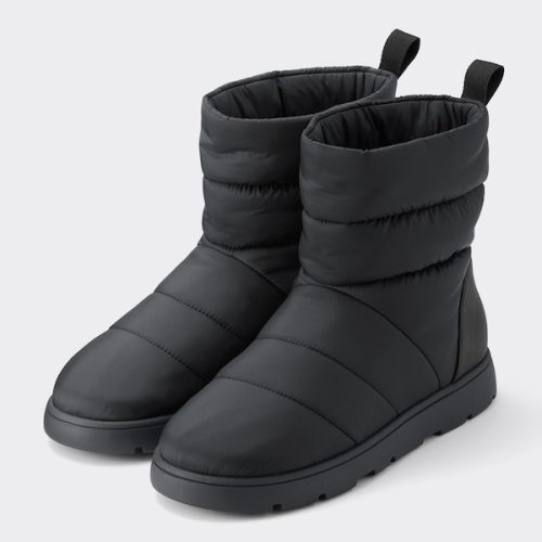 GU】蓄熱ソールに中綿ブーツ…ALL￥2,990の防寒シューズ、話題のコスパ