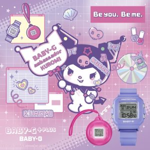 新品・検品済・特典複数】⭐︎クロミ腕時計(デジタル×アナログ