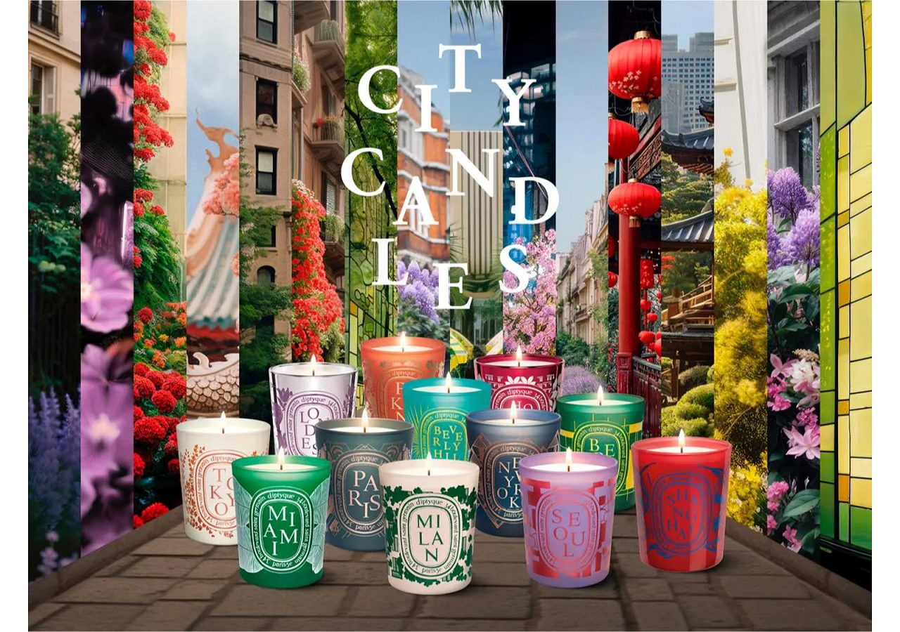 限定□DIPTYQUE□ディプティック シティキャンドル 190G