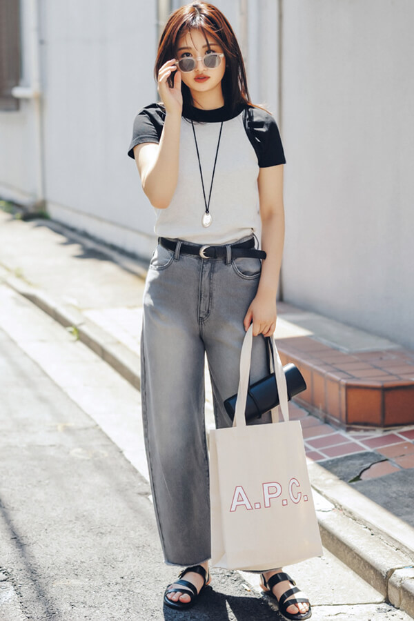 コーデがピリッと引き締まる 黒T着回し10STYLE