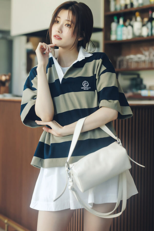 夏に着ると爽やかさが倍増！白T着回し10STYLE『STYLE5』