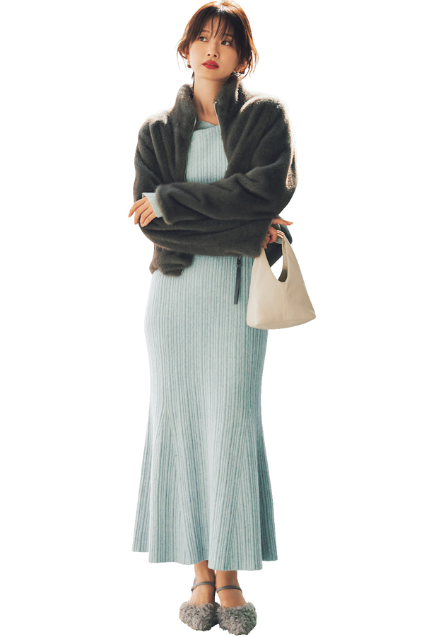 Plage×DUNO ファーブルゾン付きダウンベスト『ダウンを得意とする、イタリア発のアウターウエアブランド〝DUNO〟とのコラボで、前年モデルがアプデして登場！』