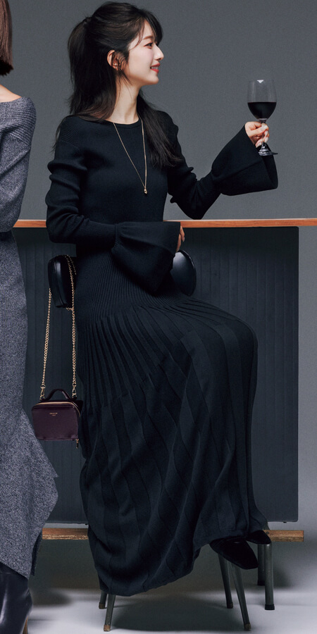 背後からでもホレちゃう！？『360°美人見え立体フォルムワンピ』