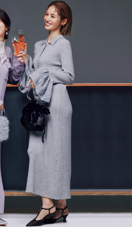 今っぽさNo.1かつ上品な親しみやすさも!『気張らずこなれる襟付きワンピ』