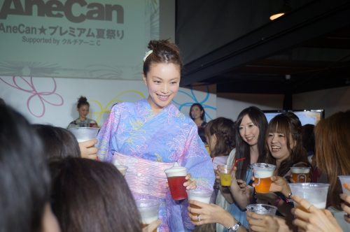 【速報】AneCan夏祭りで押切もえ、蛯原友里らが超かわいい浴衣姿を披露！